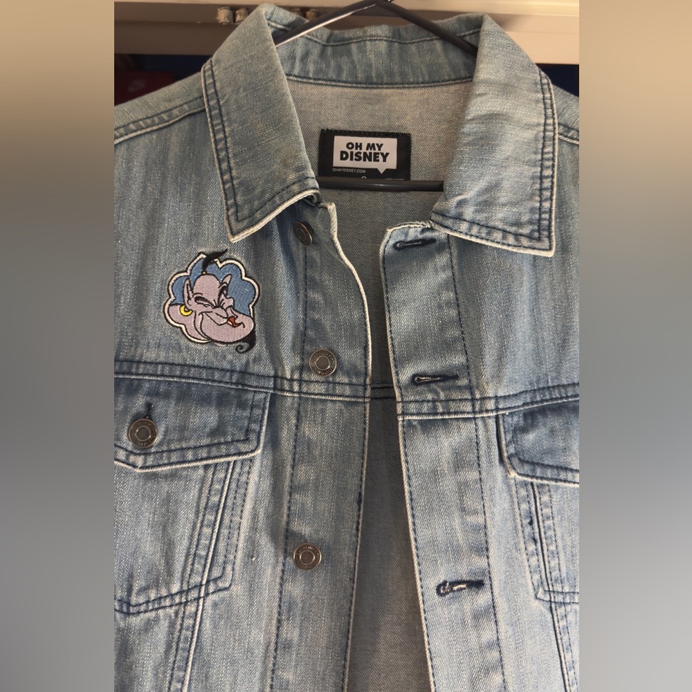 OH MY DISNEY Disney’s Aladdin Denim Jacket - Genie - Size Small